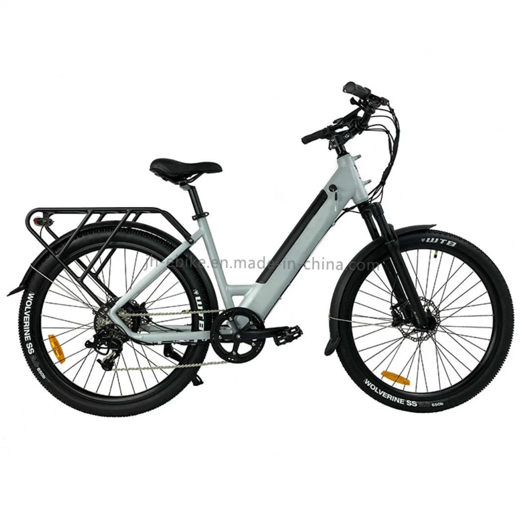 33.4 Anti Dumping Duty 27.5 Inch Step Through E Bike Urban City 48V 500W Disc Brake Electric Bicycle