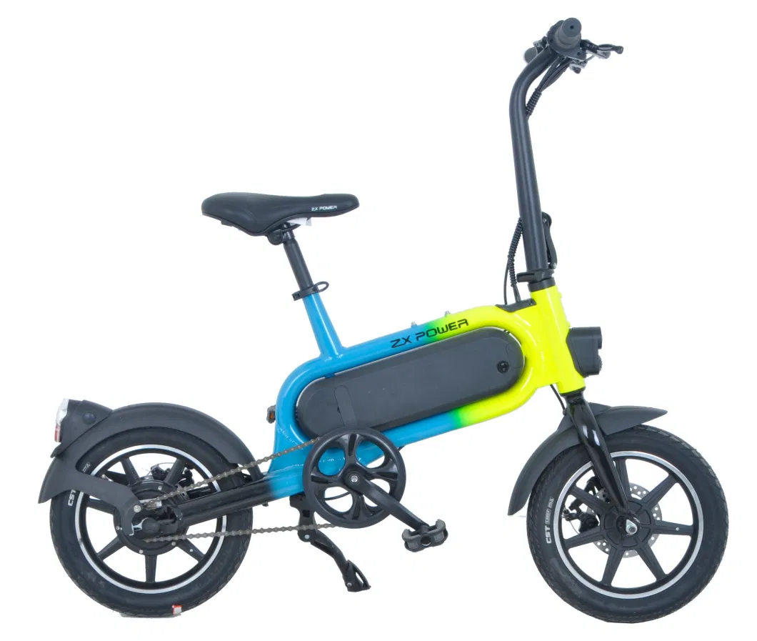 14-Inch ODM Aluminum Alloy One-Wheel 250W Portable Electric Power-Assisted Bicycle