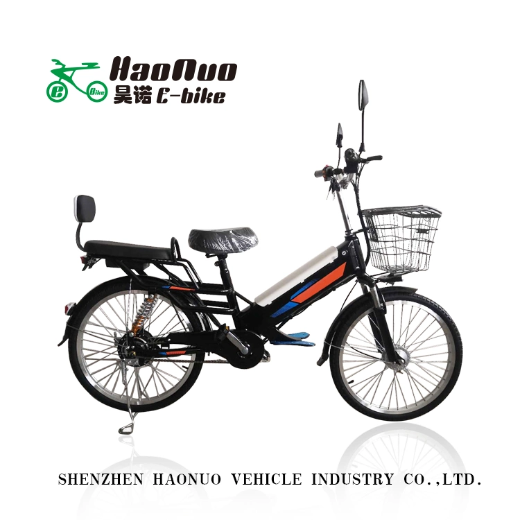 24 Inch 48V 500watt Gear Motor Chinese Cities Electric Bicycle for Sale