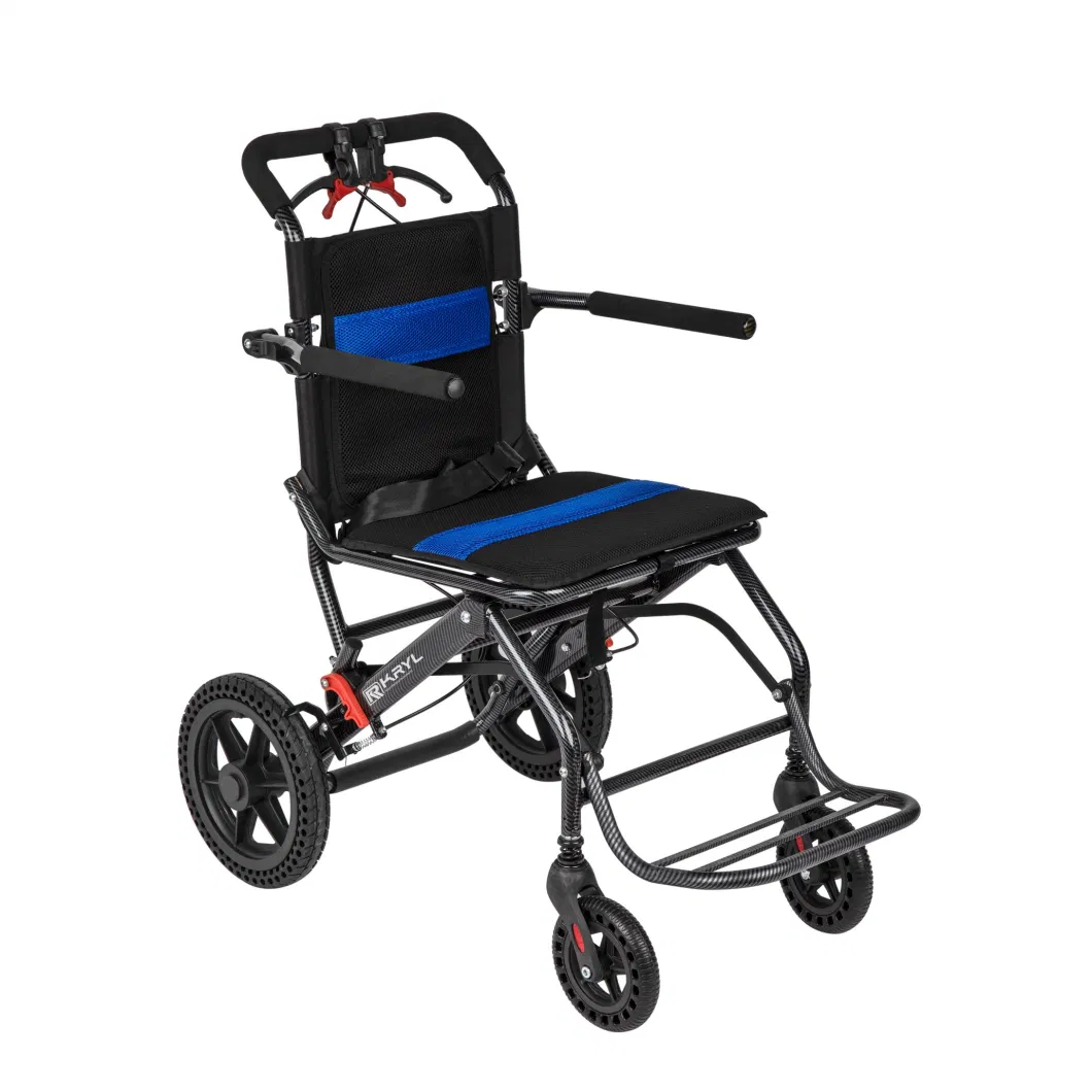 New Folding Aluminum Strong Frame Electric Power Wheelchair Electronmagnetic Brake System Disabled Scooter for Disabled Peoole