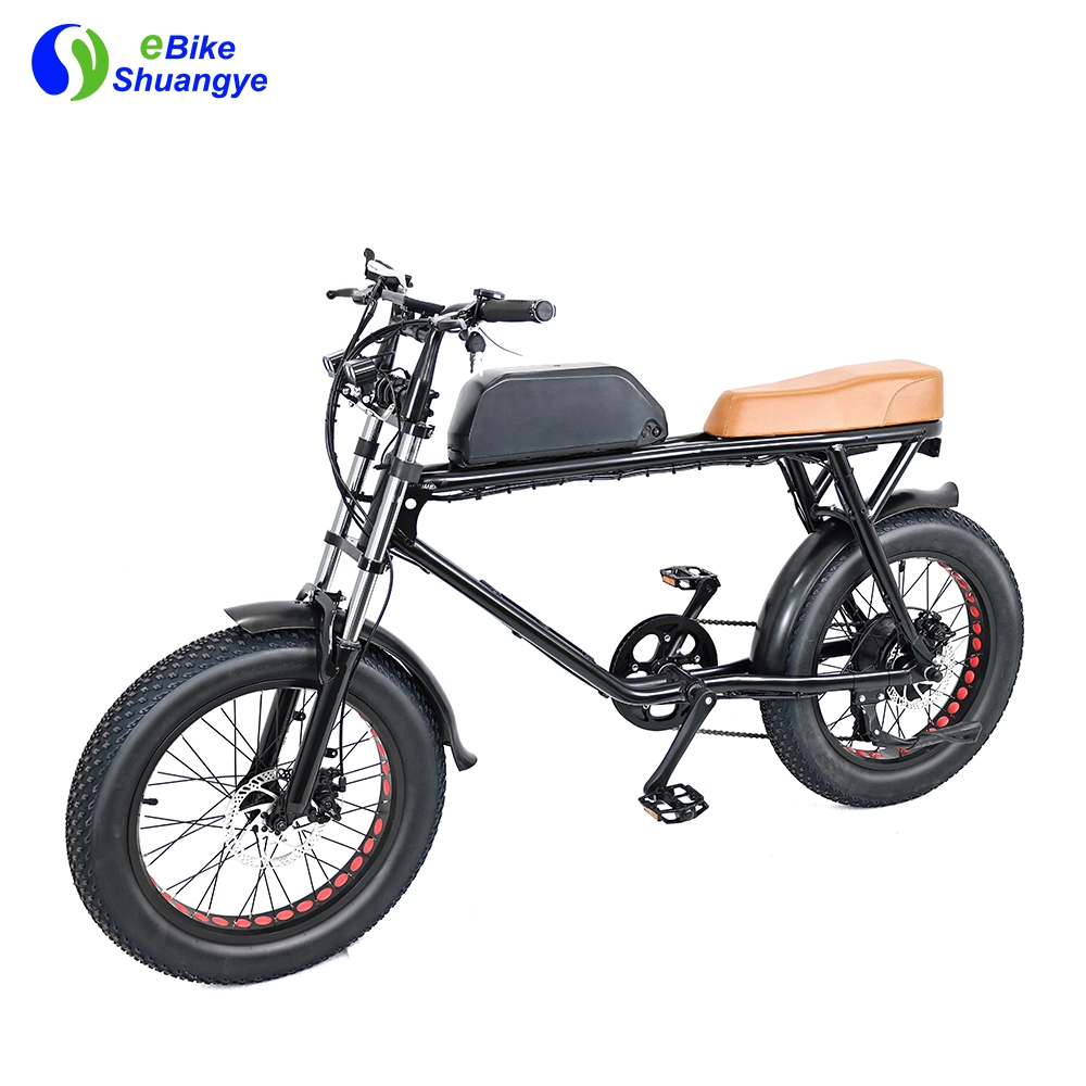 Electric Cycles for Men High Quality 20*4.0 Inch 7 Speed Motorcycle E-Bicycle Fat Tire Electric Bike
