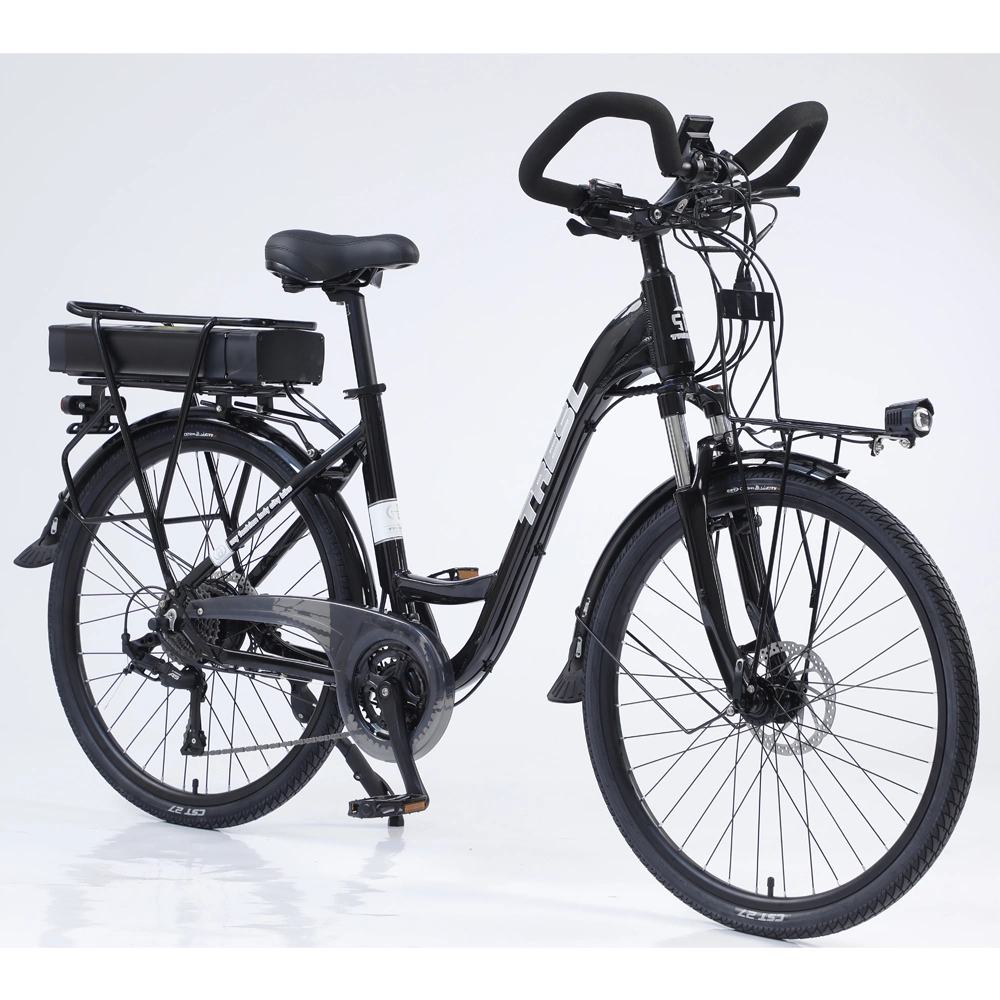 Electric Touring Bicycle 27 Speed 26 Inch Aluminum Alloy E-Bike