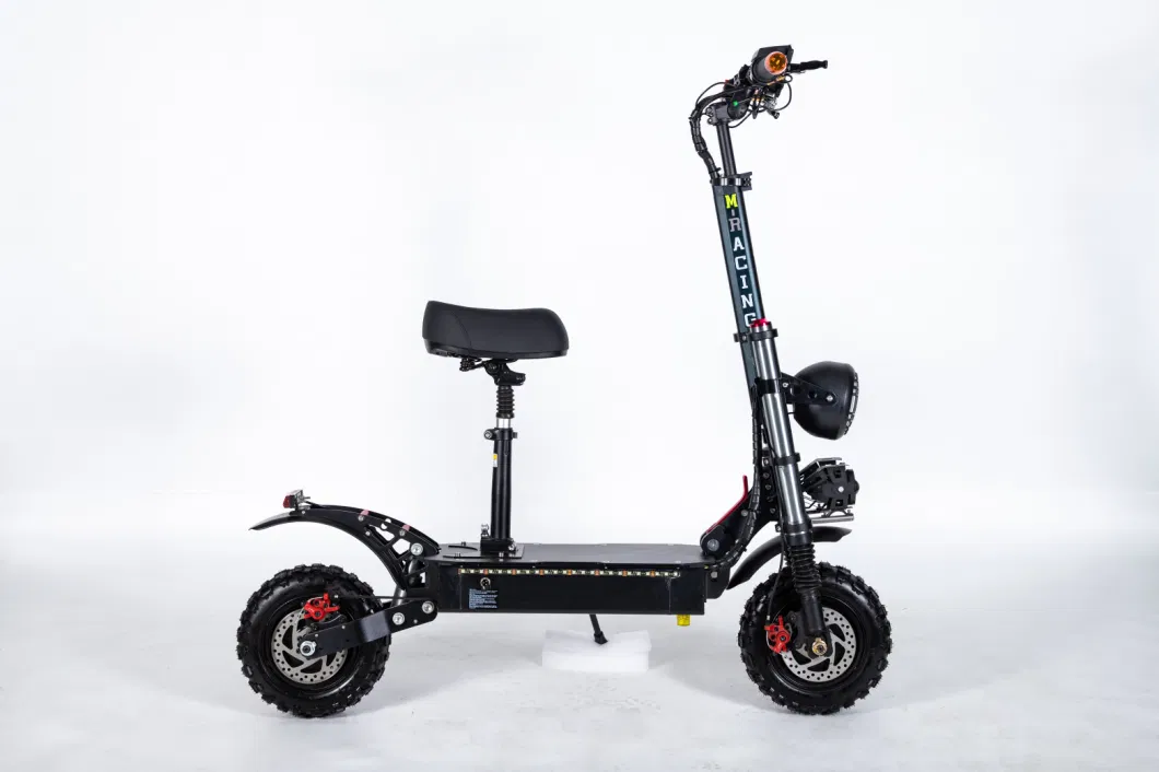 Electric Scooter 85km/H Bicycle Electric Bicycle High-Power Electric Scooter Double Motor Folding Electric Scooter