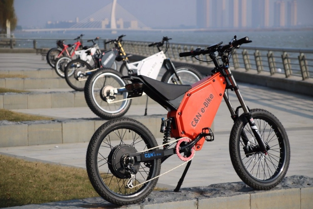 Powerful 5000W Electric Dirt E Bike Mountain Bicycle