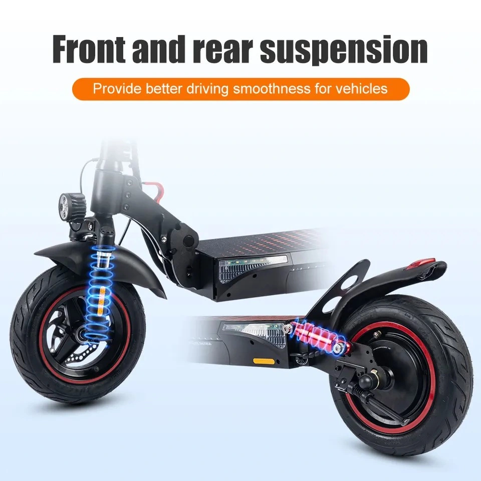 2023 New off Road 48V Big Battery Folding Kick E Scooter Portable Electric Scooter with Absorber