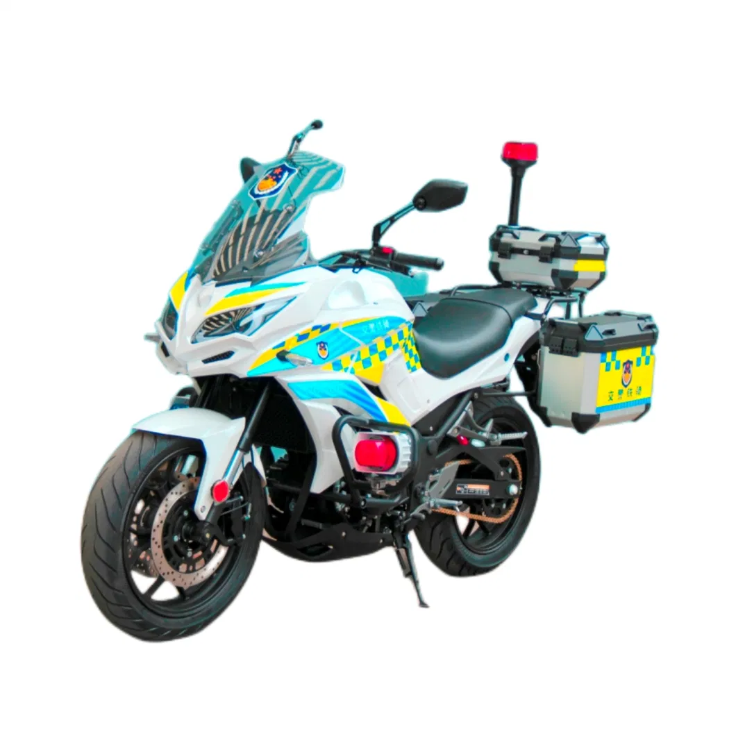 China Factory Vehicle Cool Design Adult Powerful Motorcycle, Gt255 Sports/Racing Street Bike, Policia Motorbike with 250cc Engine