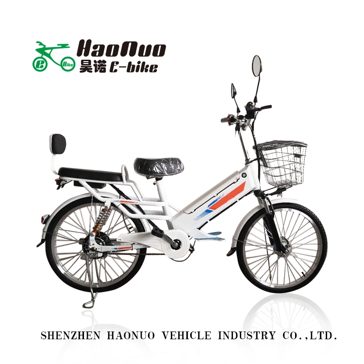 24 Inch 48V 500watt Gear Motor Chinese Cities Electric Bicycle for Sale