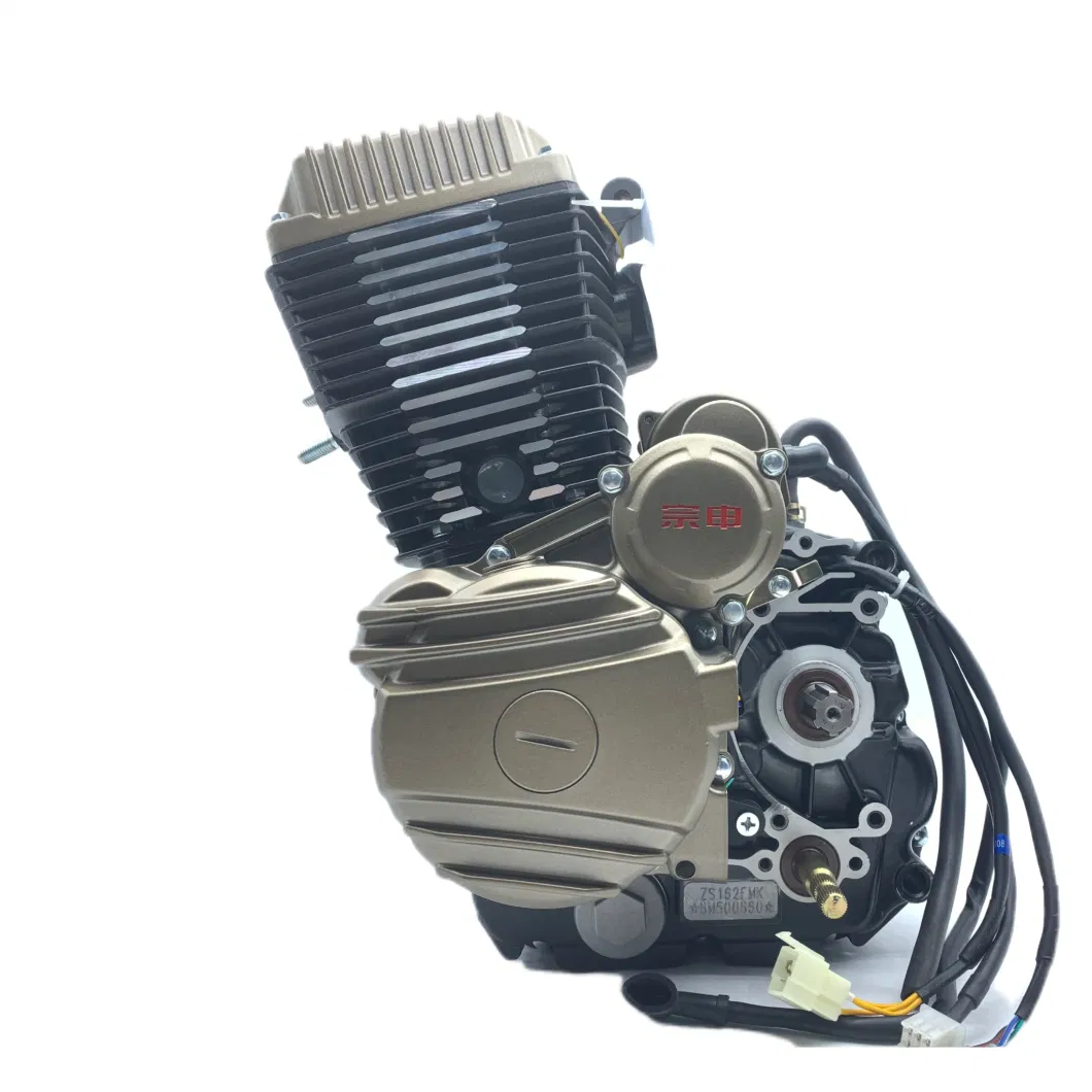 Motorcycle Zongshen 175cc Air Cooled Engine Assembly Cg175cc Tricycle Spare Parts 4-Stroke Electric Kick Start High Quality Engine