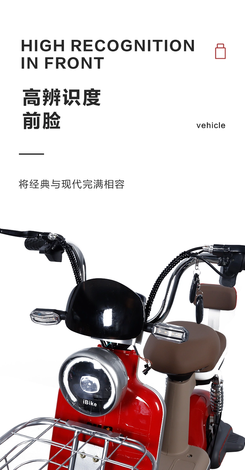Cheap Electric Bicycles Electric Moped Electric Scooters with Pedals