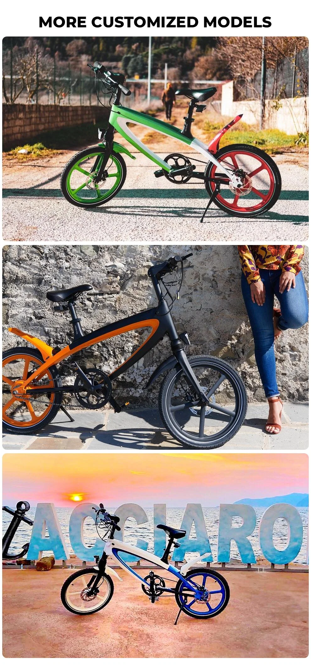 2023 Cheap Electric Bike 40km/h Scooter Electric City Bike E-Bike