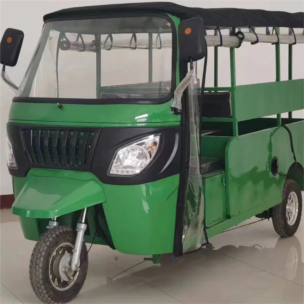 2023 New Model Three Wheels Adults Passenger Cheap Electric Rickshaw Electrictuk Tuk