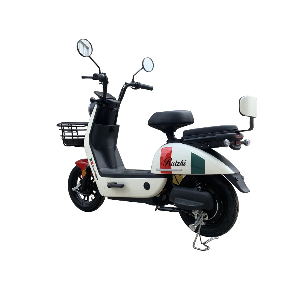 Hot EV 500W Motor Electric Scooter E- Bike with 2 Wheels/Basket