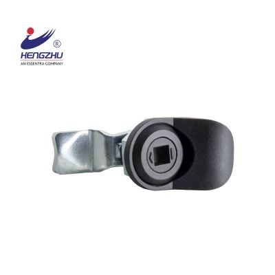 Ms711-2 Zinc Alloy Black Plastic Handle Cam Lock