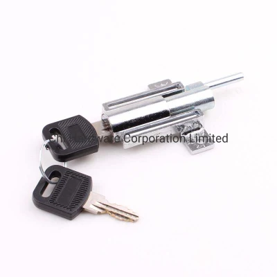 High Security Brass Cylinder and Zinc Alloy Housing Push Cam Lock for Furniture Lock