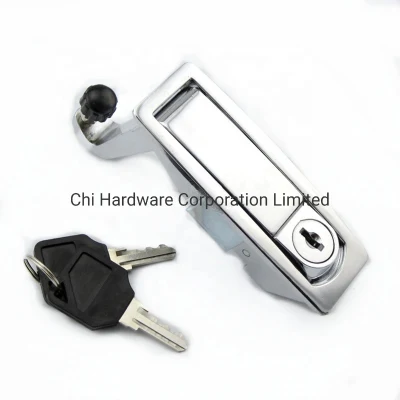 Steel Cabinet Door Lock Plane Lever Compression Latch Safe Lock Cylinder
