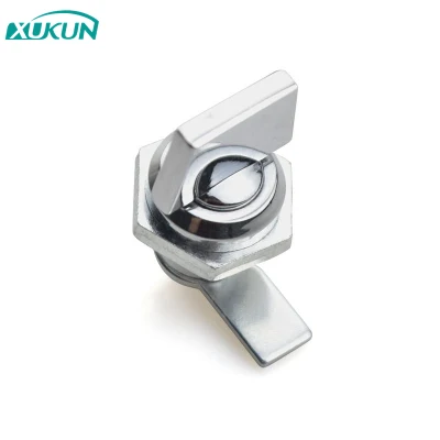  Xk208 Quarter Turn Static Load 180n Small Handle Cylindrical Turning Tongue Cam Lock