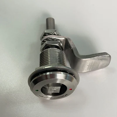 Stainless Steel Square Adjustable Grip Quarter Turn Cam Lock Railway Bus Latch Compression Latch