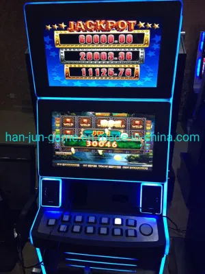 Adults Arcade Coin Operated Electronic Slot Game Machine Cabinet