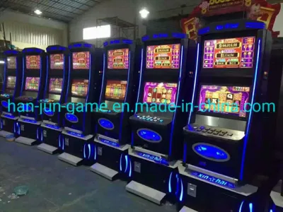 Adults Arcade Coin Operated Electronic Slot Game Machine Cabinet