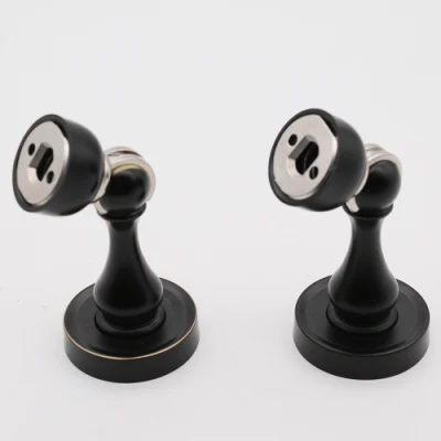  Hot Sale Factory Wholesale Door Stopper, Spherical Zinc Alloy Magnetic Metal Door Stops