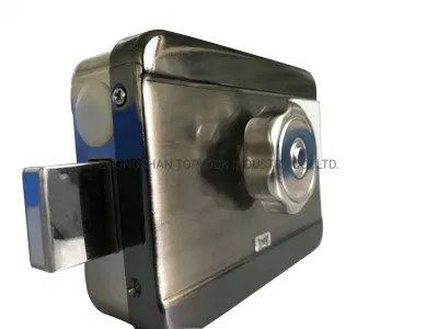  Access Control System Electric Lock Motorized Rim Lock with Stepping Motor