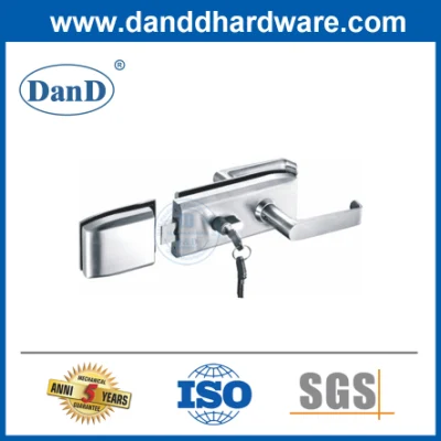 Security Stainless Steel Office Glass European Mortise Door Lockset Handle Lock