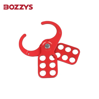  Bozzys 38 mm Red Anti-Rust Steel Group Lockout Hasp