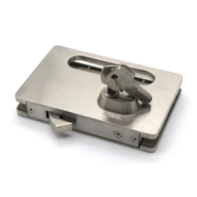  Frameless Glass Door Stainless Steel Patch Fitting Lock