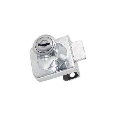  Square Cabinet Locks Hardware Furniture Zinc Alloy Metal Cabinet Door Lock