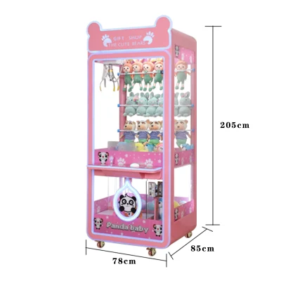 Newest Doll Crane Gift Coin Operated Arcade Amusement Toy Claw Game Machine