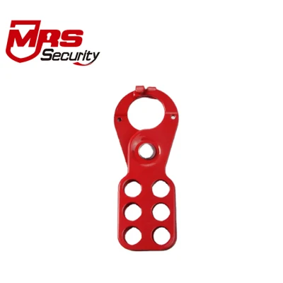 Mdk12-H Red Iron Material 38mm Lockout Hasps Industrial Multi-Person Management Safe Lock