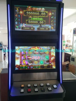 Adults Arcade Coin Operated Electronic Slot Game Machine Cabinet