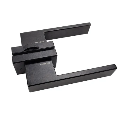 Aluminium Modern Commercial Stainless Steel Glass Interior Lever Luxury Furniture Pull Safe Mortise Plastic Door Knob Lock Handle
