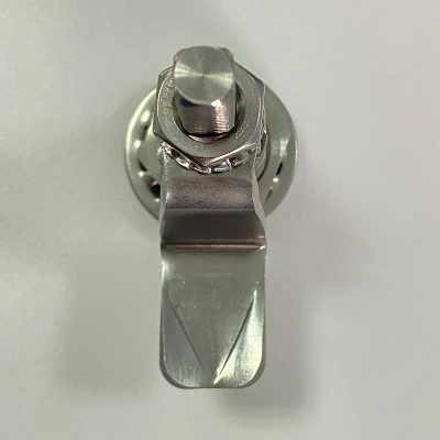 Stainless Steel Square Adjustable Grip Quarter Turn Cam Lock Railway Bus Latch Compression Latch