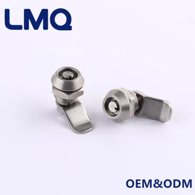  High Security Ms824 12mm16mm 20mm 25 30mm 7pin 4pin Cylinder Mailbox Tubular Key Flat Feet Quarter Turn Cam Lock