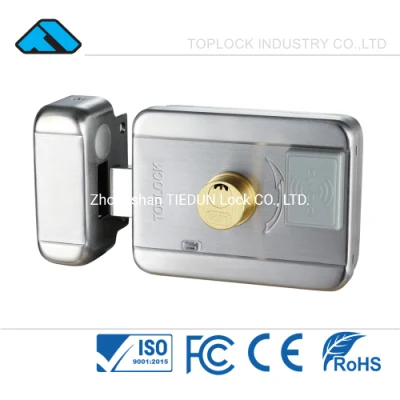  Intelligent Electric Motor Lock Electronic Door Lock with Card and Keys
