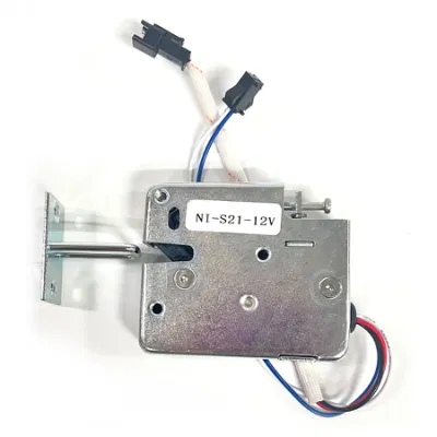  All Metal DC12V or 24V Fail-Secure/Fail Locked Security Intelligent Hidden Mini Keyless RFID Card Electronic Delivery Locker Express Cabinet Door Lock