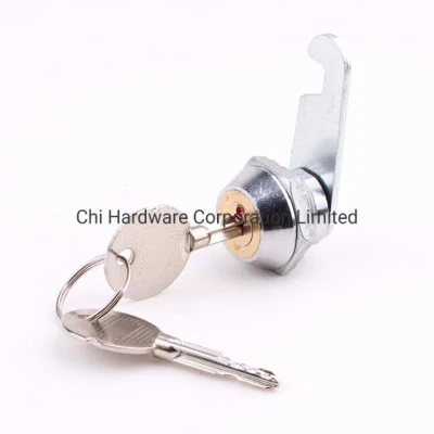 High Security Brass Cylinder and Zinc Alloy Housing Push Cam Lock for Furniture Lock