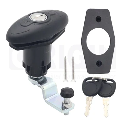  Black Nylon Rotating RV Camper Trailer Yacht Cabinet Compression Latch