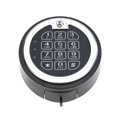  Yh1151 Electronic Door Lock for Safe Box, Number Dial Door Lock, Smart Lock with Emergency Key System