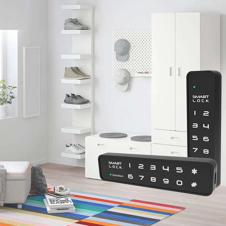 Furniture Hardware Cabinet Safe Handle Electronic Digital Code Smart Lock