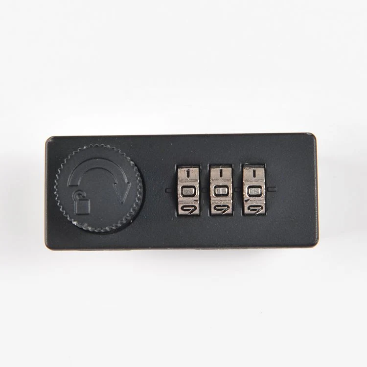 Rectangular 3 Digits Plastic Combination Cabinet Password Cam Lock (YH1280)