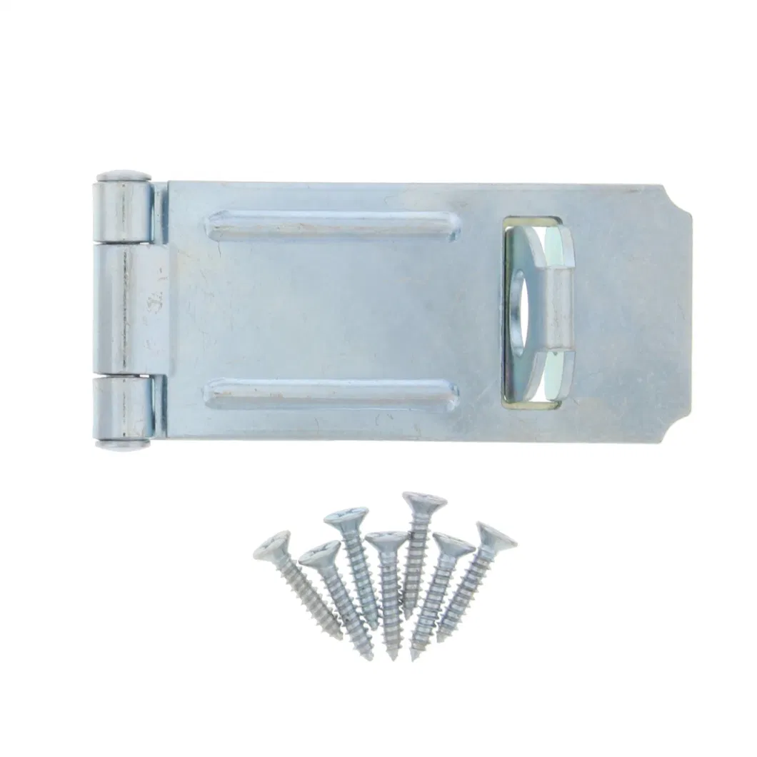 3-1/2 in Safety Zinc Plated Staple Hasp