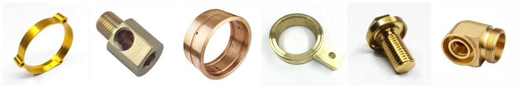 CNC Machining Brass, Copper Parts of Tubing, Pines, Elbows
