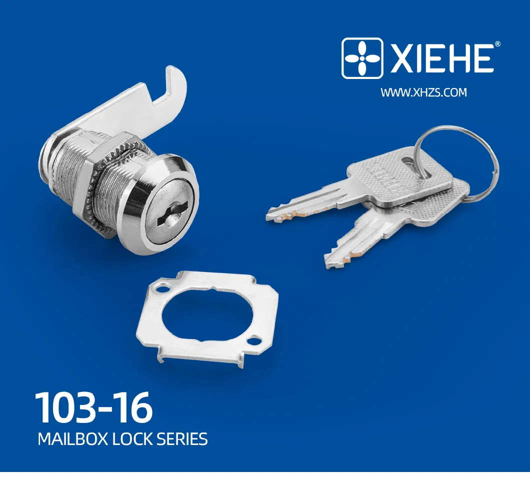 103 High Quality Zinc Alloy Cam Lock for Mailbox, Steel Drawer, Cabinet Door