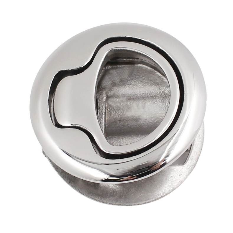 Boat Cam Latch 316 Stainless Steel Floor Buckle Hatch Pullmarine Flush Lift Pull Slam Latch with Back Plate