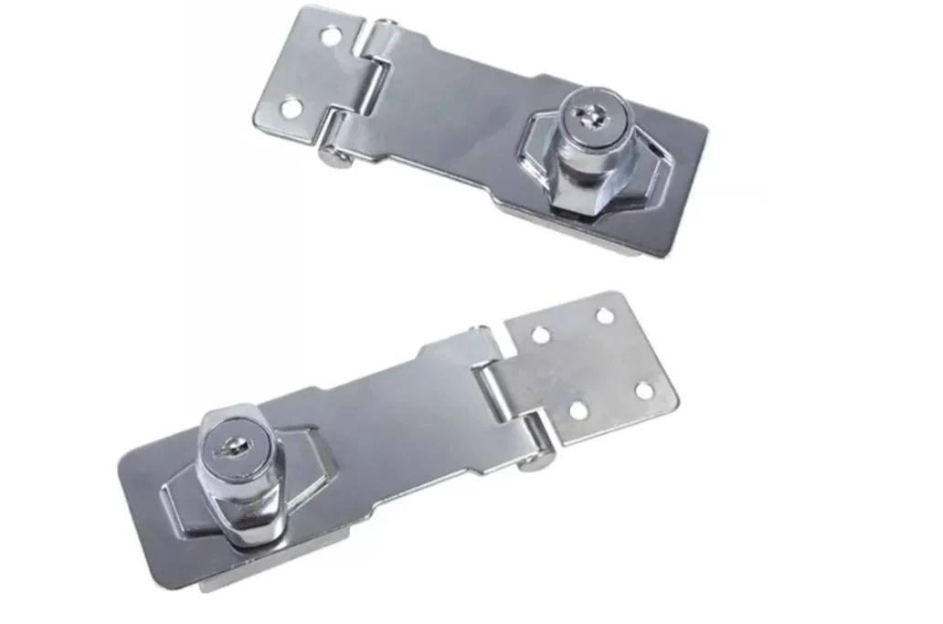 Black Clasp Hasp Security Fixed Iron Hasps and Staples