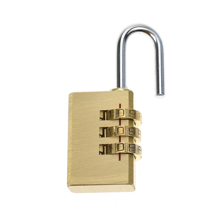 Yh10072 Large Password Padlock 3 Digit Lock Travel Luggage Wardrobe Drawer Password Lock