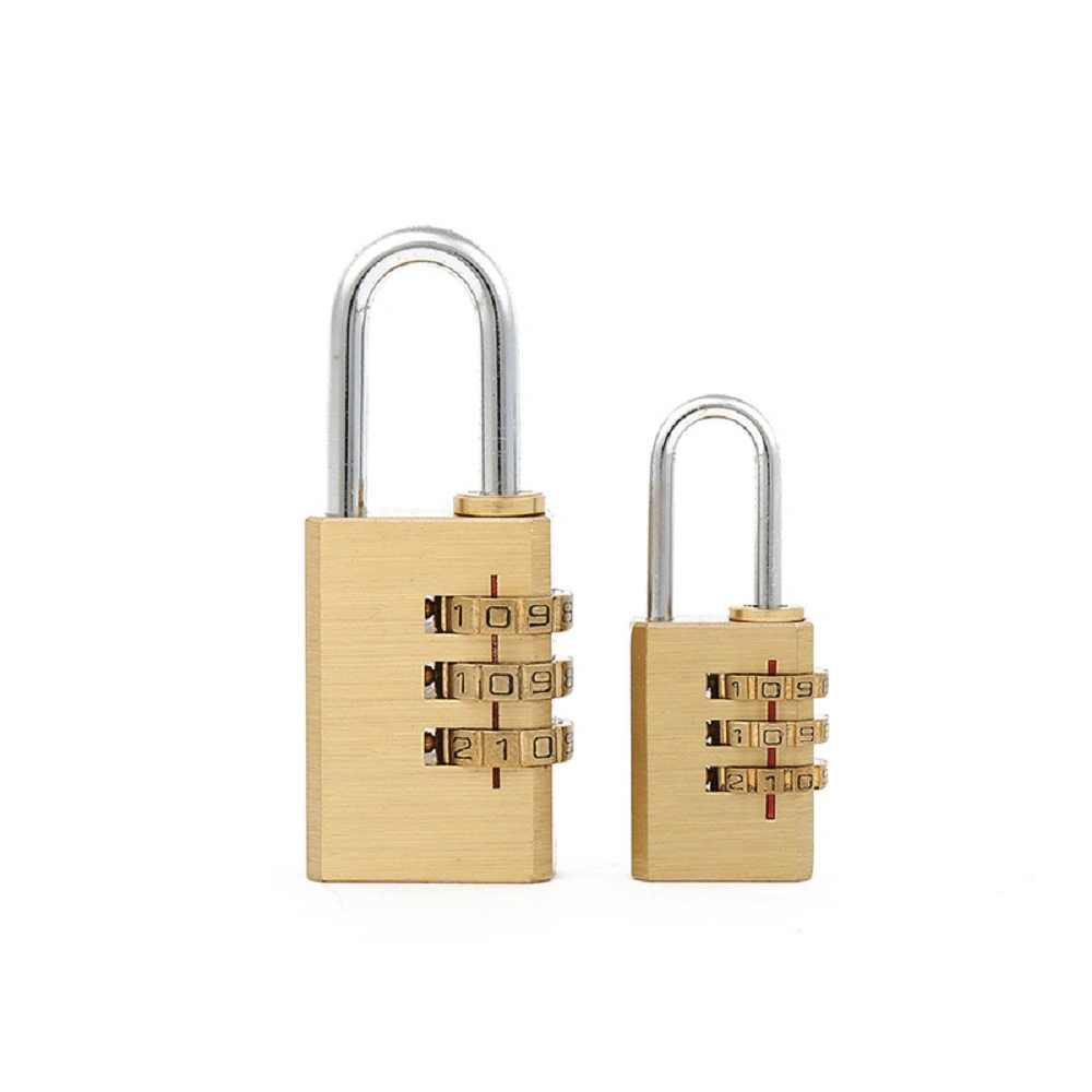 Yh10072 Large Password Padlock 3 Digit Lock Travel Luggage Wardrobe Drawer Password Lock