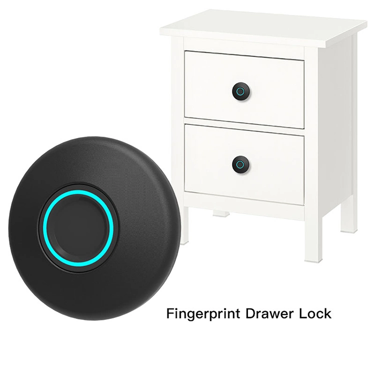 Furniture Hardware Cabinet Handle Electric Code Fingerprint Digital Smart Lock